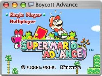Gameboy Advance console