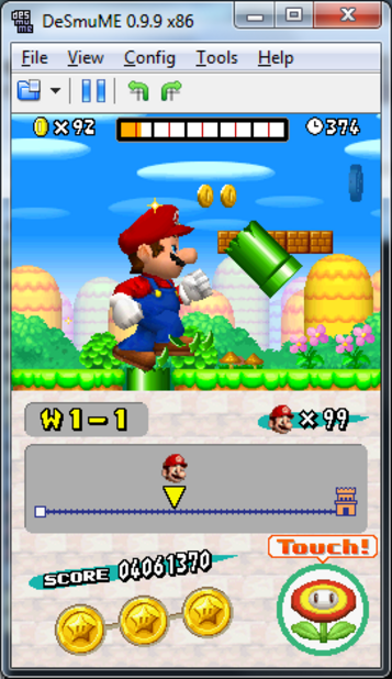 Nintendo DS console